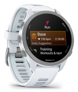 Garmin Forerunner 170 3,05 cm (1.2") AMOLED 30 mm Digital 390 x 390 pixel Berøringsskærm Hvid GPS (satellit)
