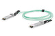 Digitus DN-81626 InfiniBand og fiberoptisk kabel 10 m QSFP28 AOC Turkisfarve