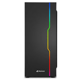 Sharkoon RGB Slider Midi Tower Sort
