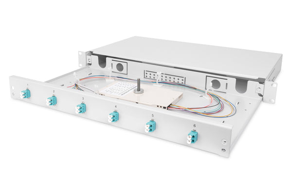 Digitus DN-96330/3 fiber adapter LC 1 stk Lys grå