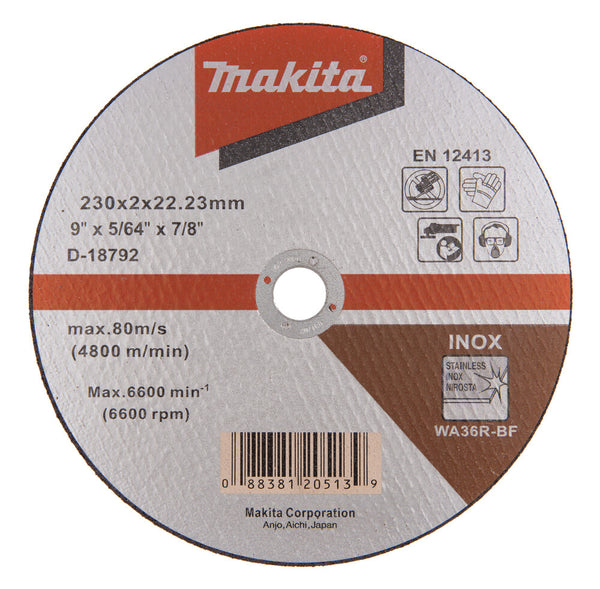 Makita D-18792 tilbehør vinkelsliber