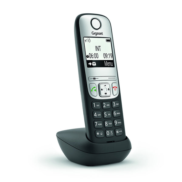 Gigaset A690HX Analog/DECT-telefon Nummervisning Sort, Sølv