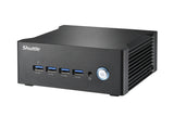 Shuttle Nano PC NA10H 1L størrelse PC Sort 8845HS 3,8 GHz
