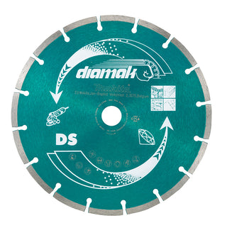 Makita D-61123 diamantklinge 11,5 cm Segmenteret kantdiamantskive