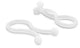DeLOCK 22062 kabelorganisator Universel Kabelklemme Transparent 100 stk