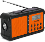 TechniSat TECHNIRADIO SOLAR 2 Bærbar Analog & digital Sort, Orange