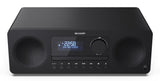 Sharp XL-B720D(BK) stereoanlæg Home audio micro system 30 W Sort