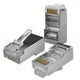 Qoltec 54554 kabelsamler RJ45 Sølv