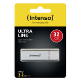 Intenso Ultra Line USB-nøgle 32 GB USB Type-A 3.2 Gen 1 (3.1 Gen 1) Sølv