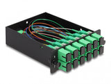 DeLOCK 66936 fiber adapter SC 1 stk Sort
