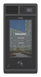 Axis I8307-VE video samtalesystem 17,8 cm (7") Sort