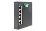 Digitus DN-651126 netværksswitch Ikke administreret Gigabit Ethernet (10/100/1000) Sort