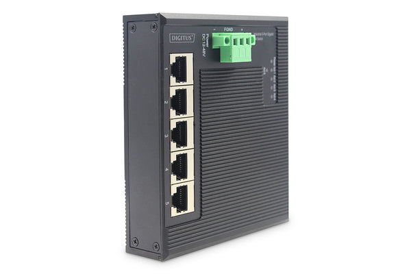 Digitus DN-651126 netværksswitch Ikke administreret Gigabit Ethernet (10/100/1000) Sort