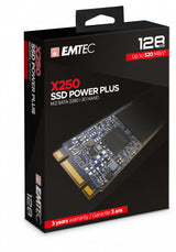Emtec X250 128 GB M.2 Serial ATA III 3D NAND