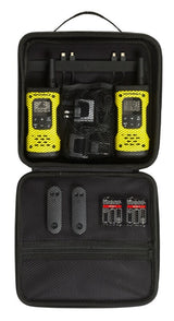 Motorola Talkabout T92 H2O to-vejs radio 16 kanaler 446.00625 - 446.19375 MHz Sort, Gul