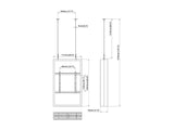 Multibrackets 1409 kabinet til skiltedisplay