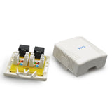 Gembird NCAC-2U6-01 netværks-splitter Hvid