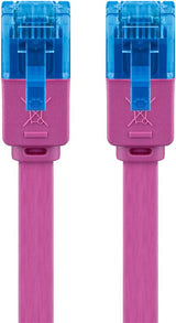 Goobay 96320 netværkskabel Magenta 2 m Cat6a U/UTP (UTP)