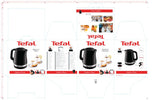 Tefal Delfini Vision KO150F30 elkedel 1,5 L 2400 W Sort, Rustfrit stål