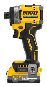 DeWALT DCF860E2T-QW elektrisk skruetrækker & slagbor 3800 rpm Sort, Gul