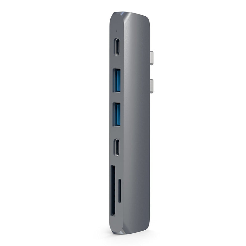 Satechi ST-CMBPM dockingstation USB 3.2 Gen 1 (3.1 Gen 1) Type-C Grå