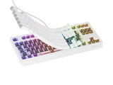 GENESIS Thor 230 TKL tastatur Spil USB + RF Wireless + Bluetooth QWERTY Hvid
