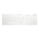 Contour Design Active Key AK-C8112 tastatur Medicinsk RF trådløst QWERTZ Tysk Hvid
