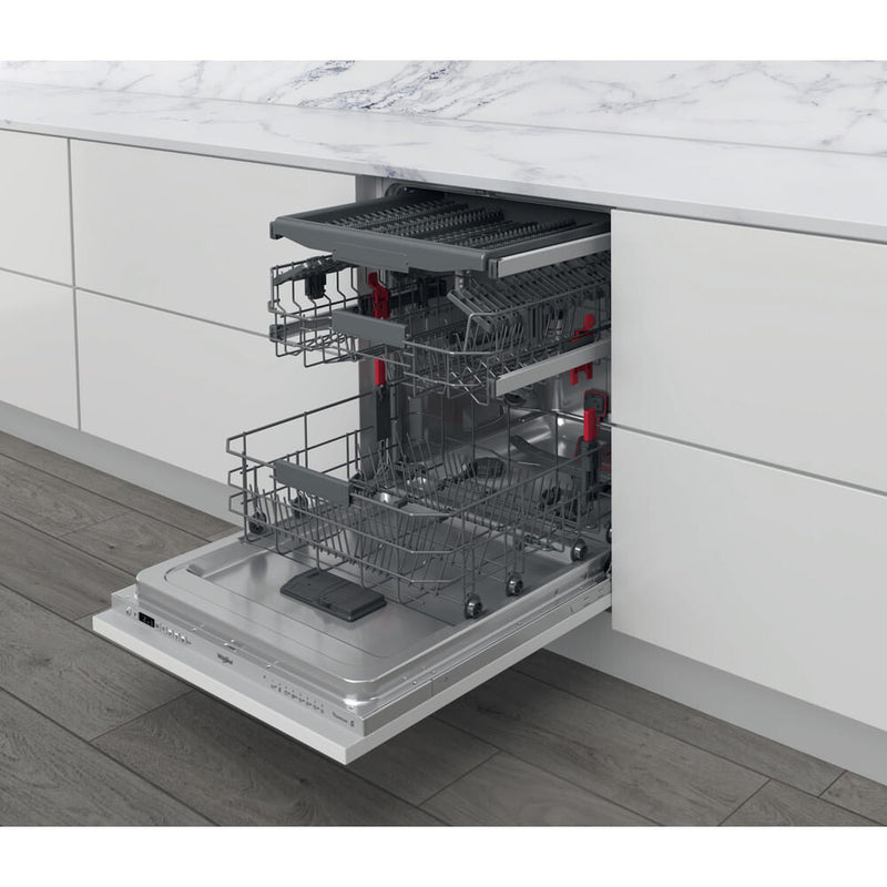 Whirlpool WIC 3C34 PFE S Fuldt indbygget 14 kuverter