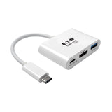 Tripp Lite U444-06N-HU-C dockingstation USB 3.2 Gen 1 (3.1 Gen 1) Type-C Hvid