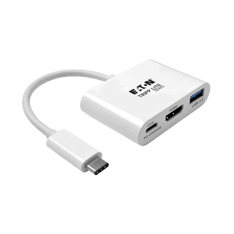 Tripp Lite U444-06N-HU-C dockingstation USB 3.2 Gen 1 (3.1 Gen 1) Type-C Hvid