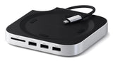 Satechi ST-GNMMES dockingstation Ledningsført USB 3.2 Gen 2 (3.1 Gen 2) Type-C Sølv