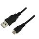 2Direct CU0034 USB-kabel USB 2.0 1,8 m USB A Micro-USB B 0,48 Gbit/sek. 2,5 W Sort