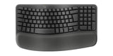 Logitech 920-012327 tastatur Kontor RF trådløs + Bluetooth QWERTZ Tysk Grafit