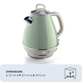 Ariete 2869/04 elkedel 1,7 L 2000 W Grøn