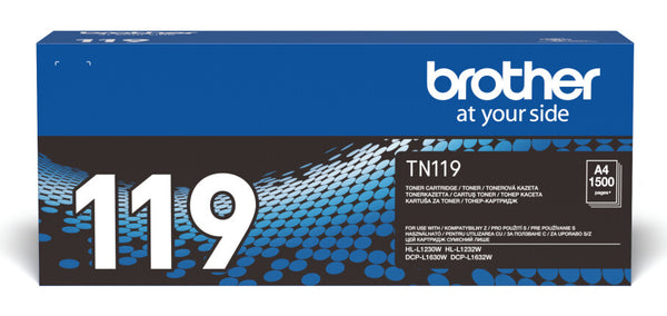 Brother TN-119 tonerpatron 1 stk Original Sort