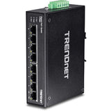 Trendnet TI-PG80 netværksswitch Ikke administreret L2 Gigabit Ethernet (10/100/1000) Strøm over Ethernet (PoE) Sort