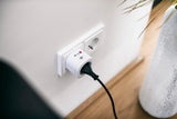 Brennenstuhl 1294880 smart stik 3680 W Hjem Hvid