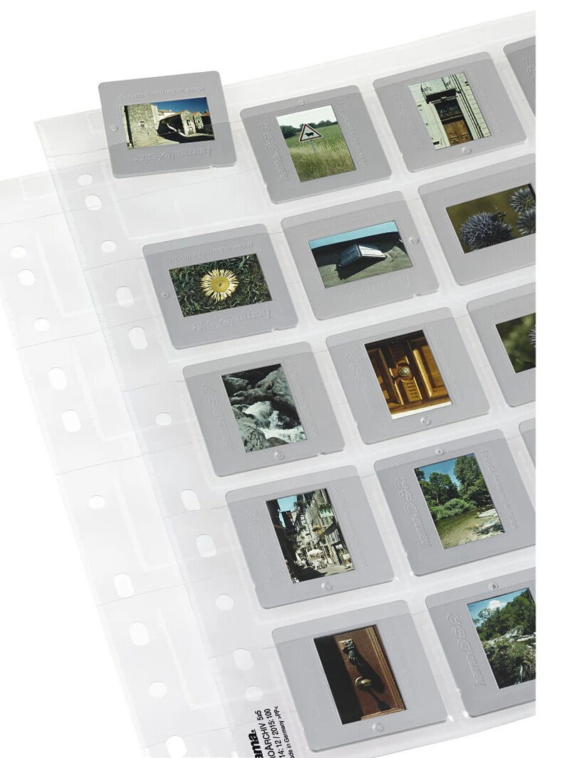Hama Slide sleeves fotoalbum og arkbeskyttelse 20 ark 50 x 50 mm