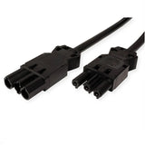 Bachmann 375.0551 el-ledning Sort 4 m GST18