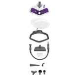 Polti Vaporetto SV440_Double Dampmoppe 0,3 L 1500 W Violet, Hvid