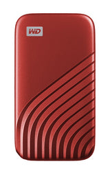 Western Digital My Passport 2 TB USB Type-C 3.2 Gen 2 (3.1 Gen 2) Rød