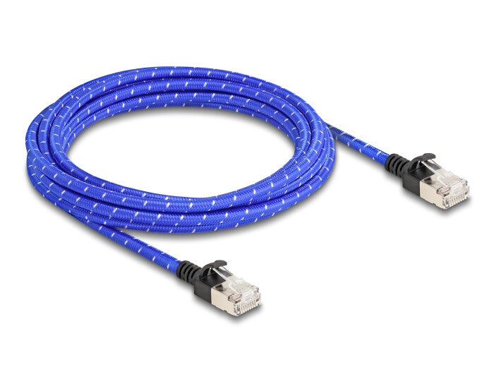 DeLOCK 80379 netværkskabel Blå 3 m Cat6a U/FTP (STP)