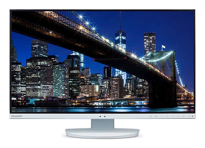 Sharp MultiSync EA272Q computerskærm 68,6 cm (27") 2560 x 1440 pixel 4K Ultra HD LCD Hvid