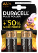 Duracell Plus Power Engangsbatteri AA Alkaline