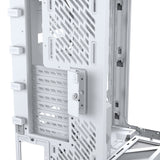 ASUS ROG CRONOX GR801 CURVE TG ARGB WHITE Midi Tower Hvid