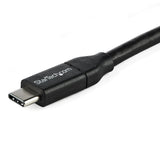 StarTech.com USB2C5C1M USB-kabel USB 2.0 1 m USB C 0,48 Gbit/sek. Sort