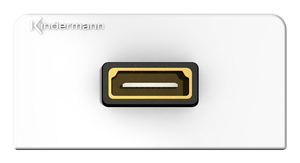 Kindermann 7456 000 542 stikkontakt HDMI Sølv