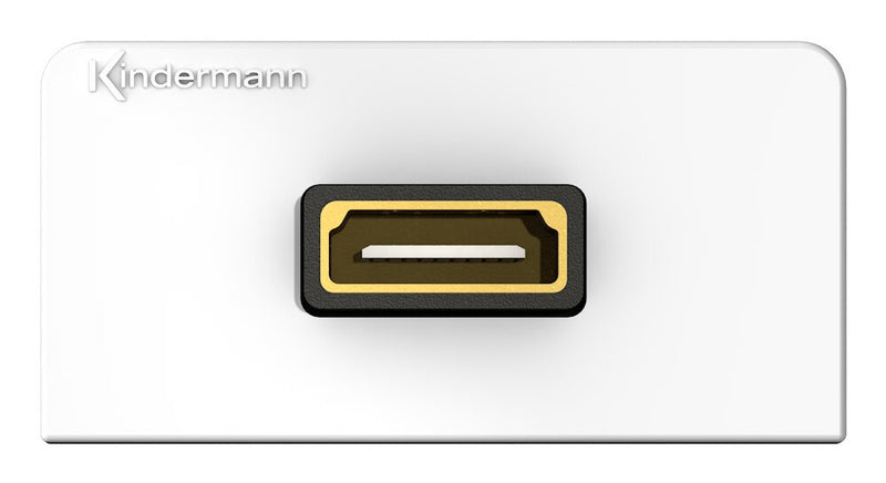 Kindermann 7456 000 542 stikkontakt HDMI Sølv
