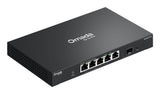 TP-Link ES206XPP-M2 netværksswitch Administreret L2 2.5G Ethernet (100/1000/2500) Strøm over Ethernet (PoE) Bord-/vægmontering Sort