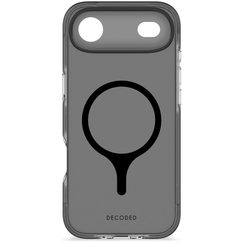 Decoded D26IPO17ABCT2FK mobiltelefon etui 16,5 cm (6.5") Cover Transparent, Sort